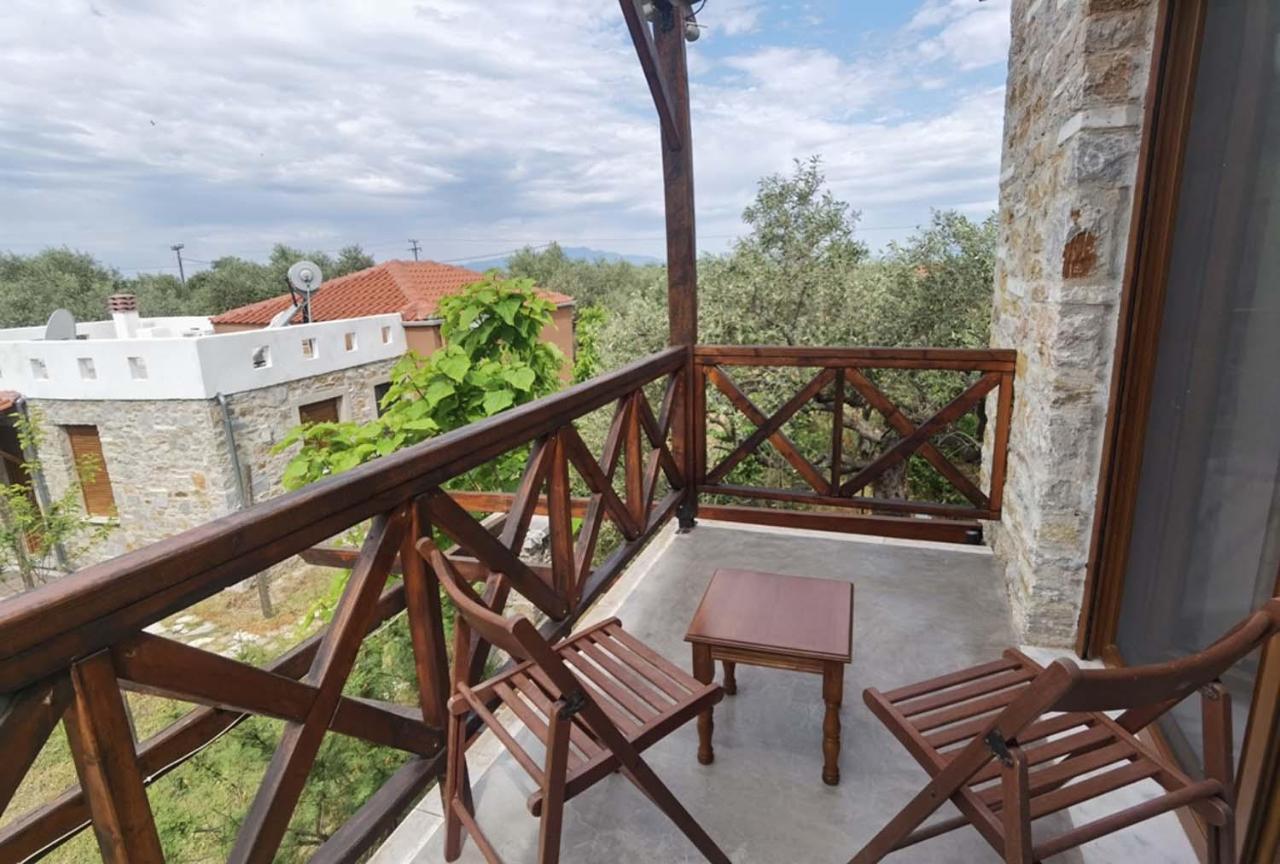 Elea Stone Houses In Organic Quiet Olive Grove, Prinos, Thassos Exterior photo
