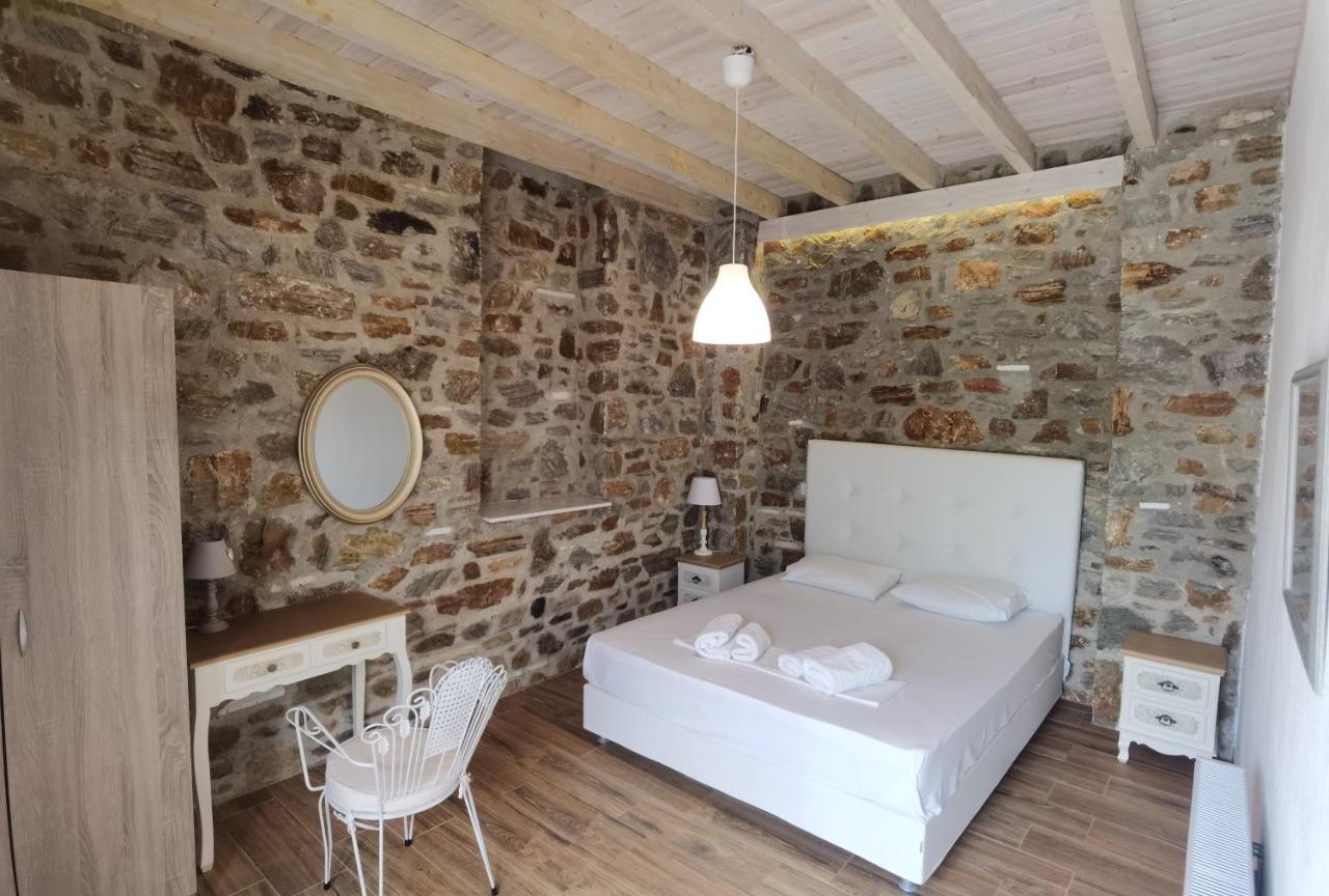 Elea Stone Houses In Organic Quiet Olive Grove, Prinos, Thassos Exterior photo
